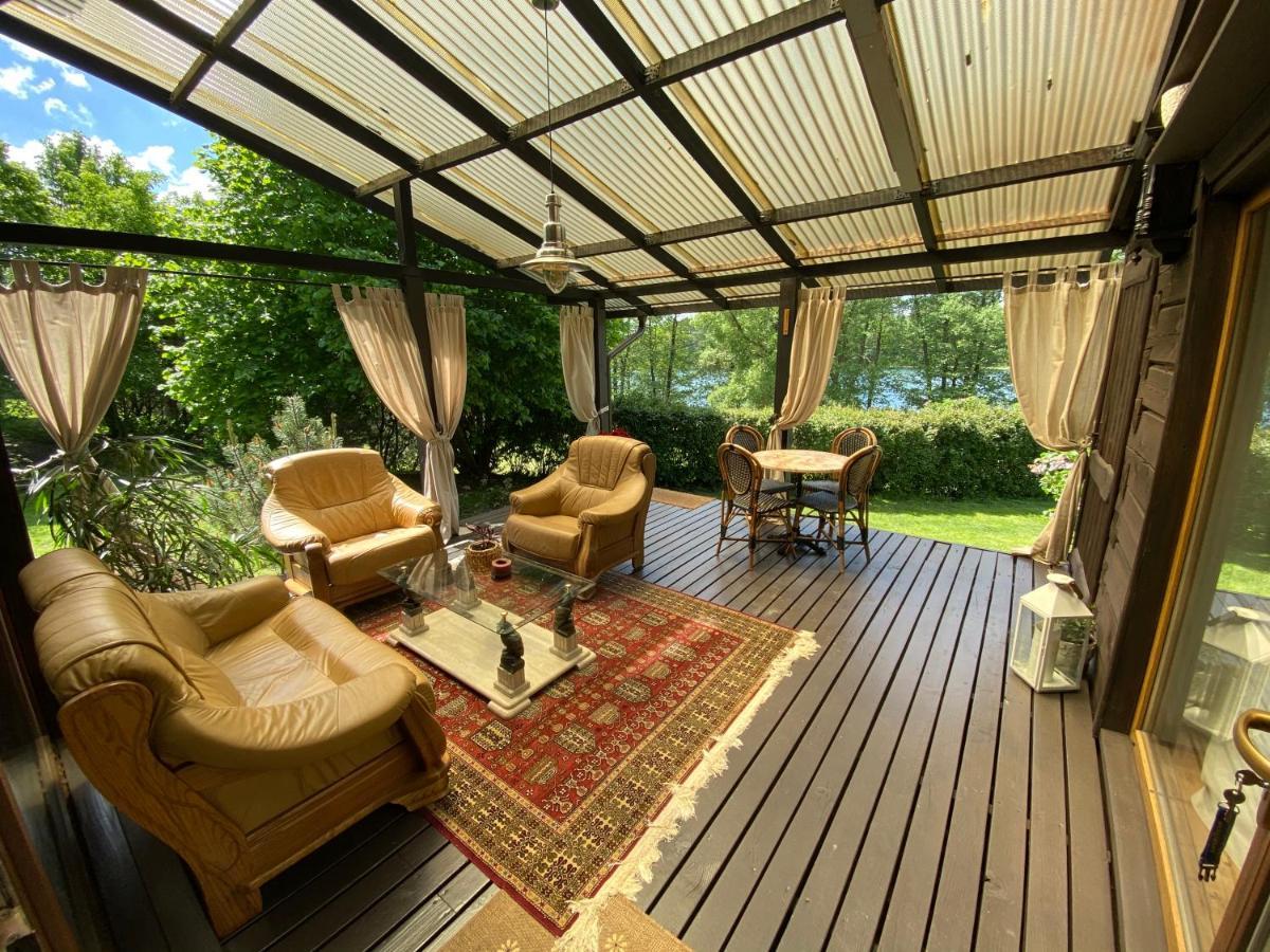 Akmenos Villas & Bungalow Brazuole Esterno foto